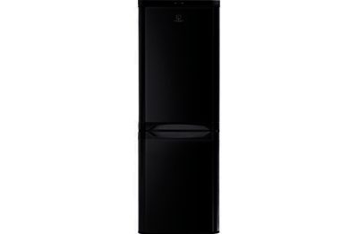 Indesit NCAA 55 K Freestanding Fridge Freezer - Black